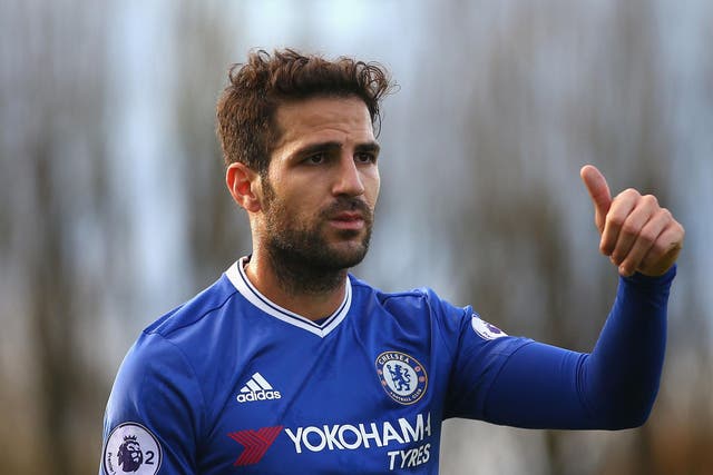 Cesc Fabregas looks to have an uncertain future at Chelsea after Antonio Conte refused to confirm his future