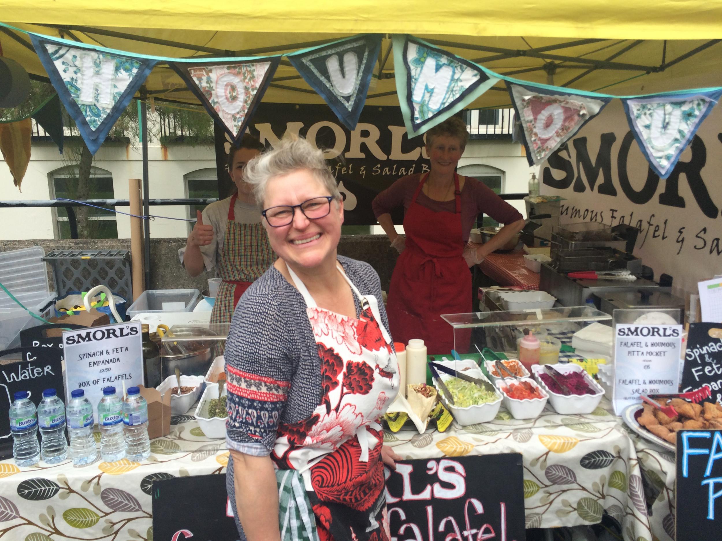 Sarah Cotton helps hand-make Brighton’s legendary hummus