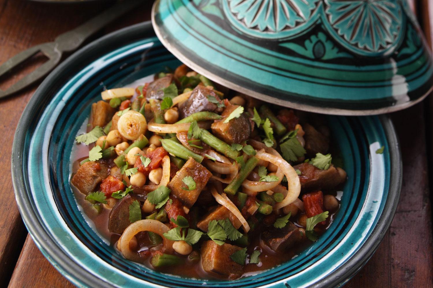 A vegetable tagine