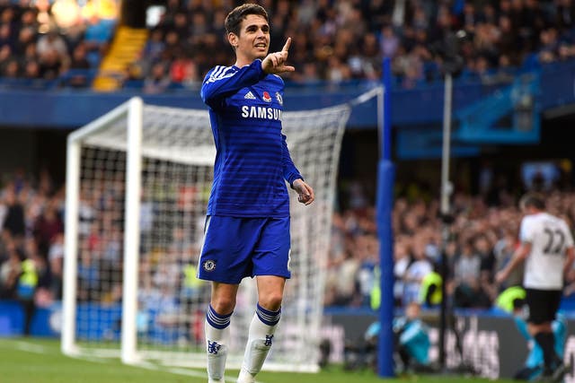 Oscar looks set to be on his way out from Chelsea in the January transfer window