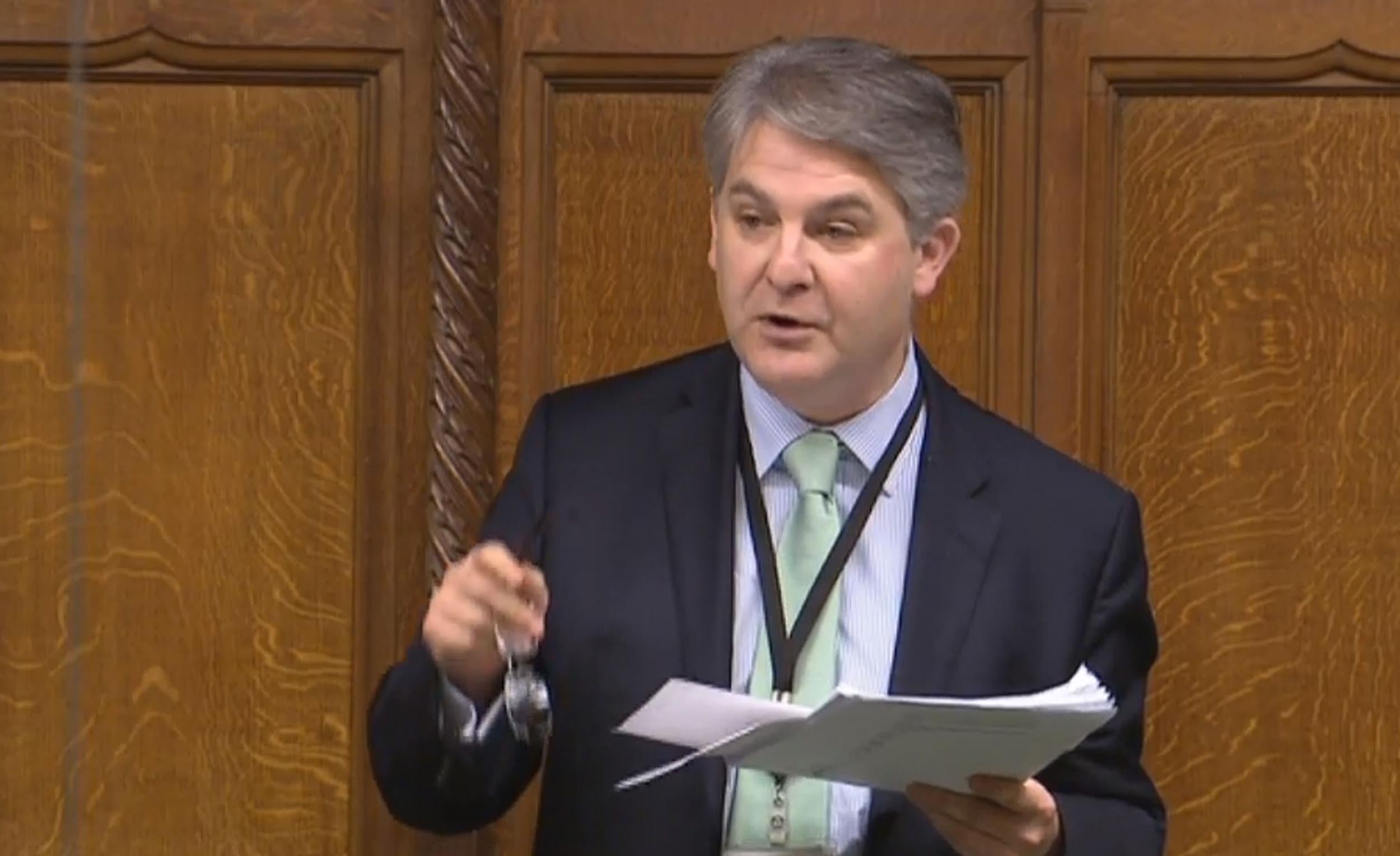 It&apos;s filibuster Friday and without hesitation deviation or repetition in came Philip Davies