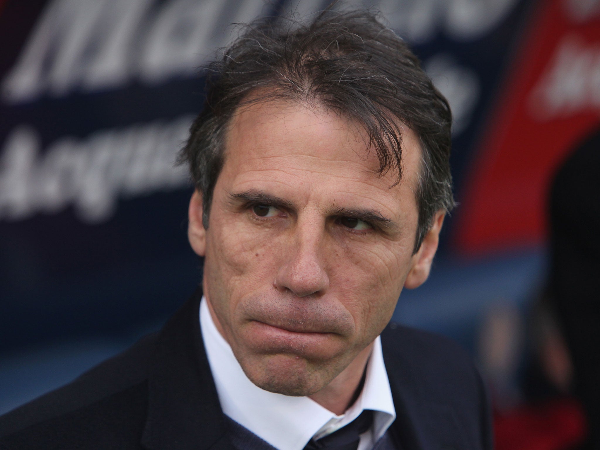 Birmingham City confirmed Zola would be replacing Rowett on Wednesday evening