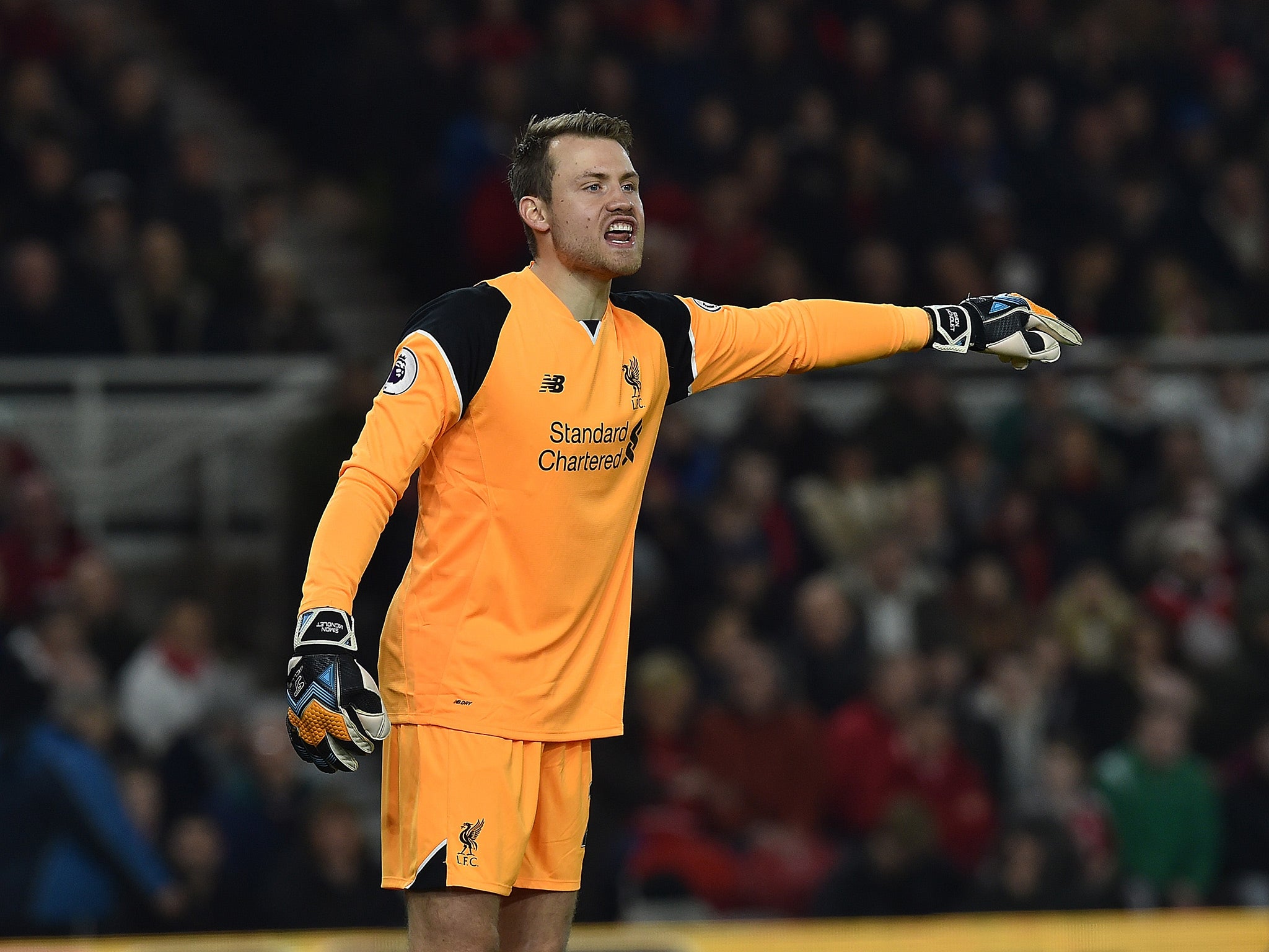 Mignolet was selected ahead of the under-fire Karius more recently