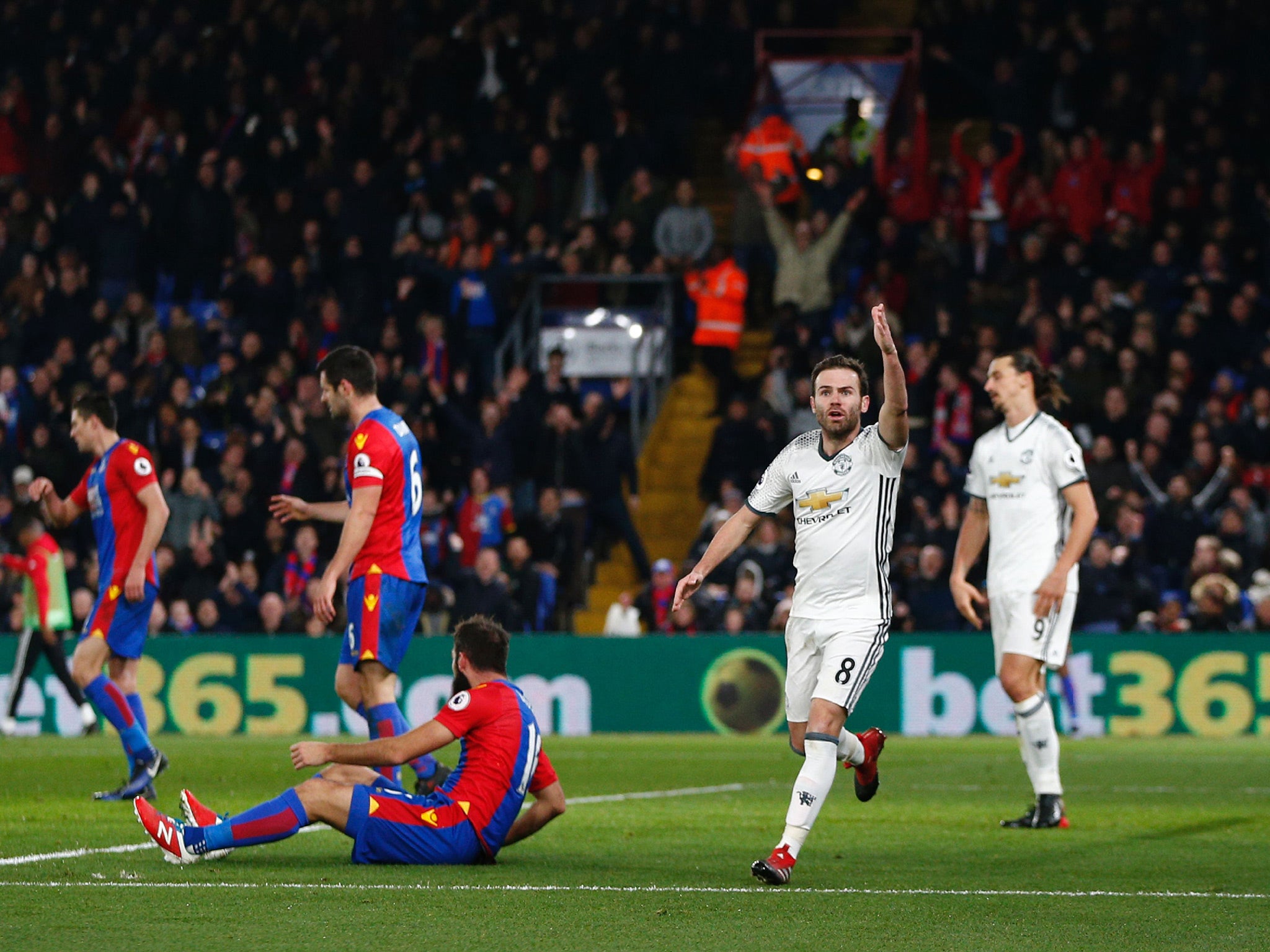 Mata had a goal narrowly, and perhaps incorrectly, ruled out for offside