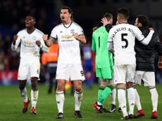 Ibrahimovic strikes late to earn United important win at Palace