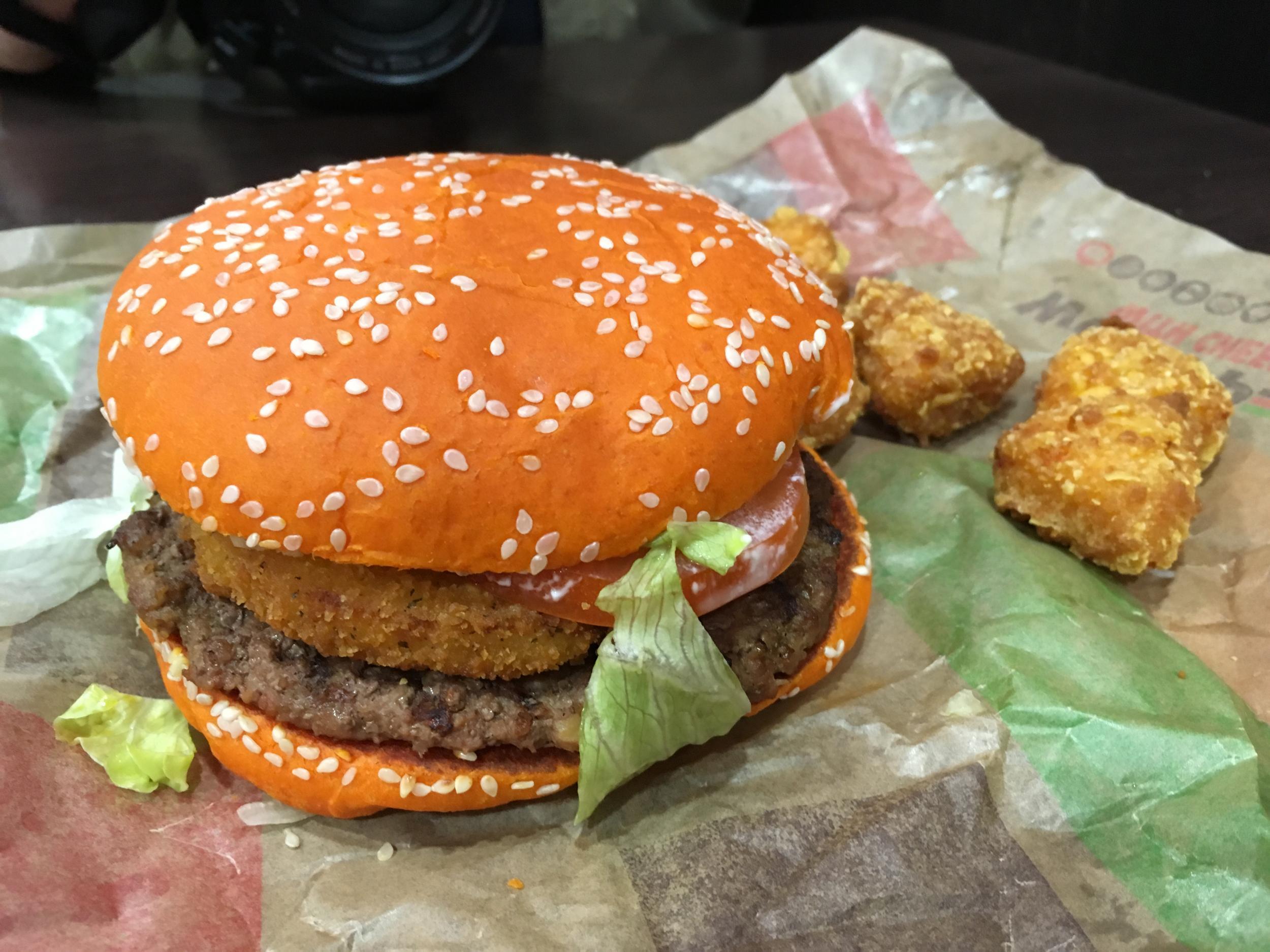 Burger King's Cheddar Whopper