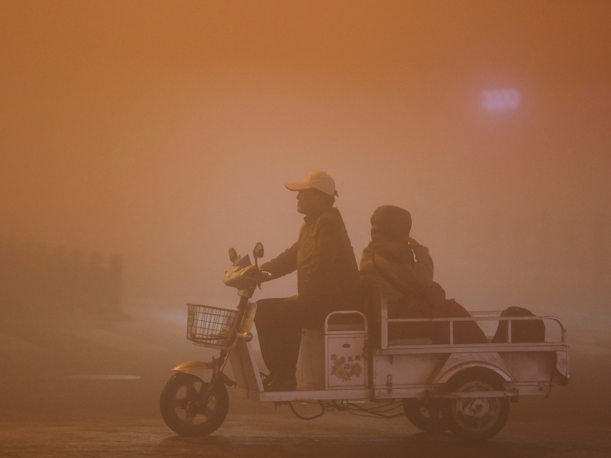 Industrial pollution remains a persistent problem in China's cities