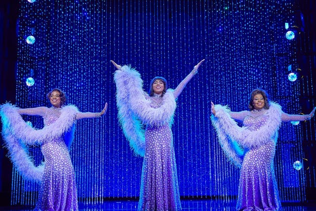 Ibinabo Jack, Liisi LaFontaine and Amber Riley giving it all they’ve got