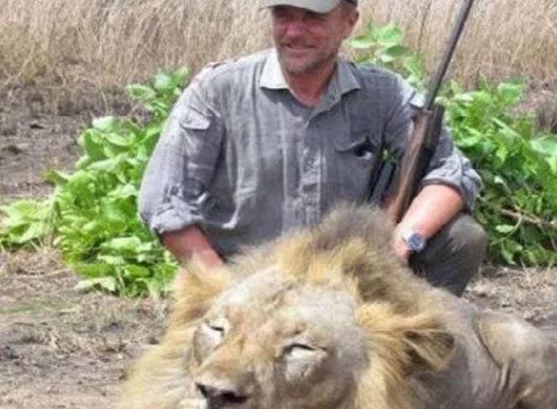 Luciano Ponzetto faced a public backlash in Italy last year, after he was pictured with lions and leopards he had hunted