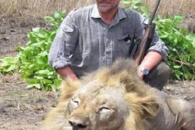 Luciano Ponzetto faced a public backlash in Italy last year, after he was pictured with lions and leopards he had hunted
