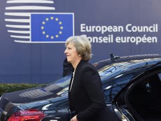 May warned of ‘complexities and difficulties’ of Brexit at EU summit