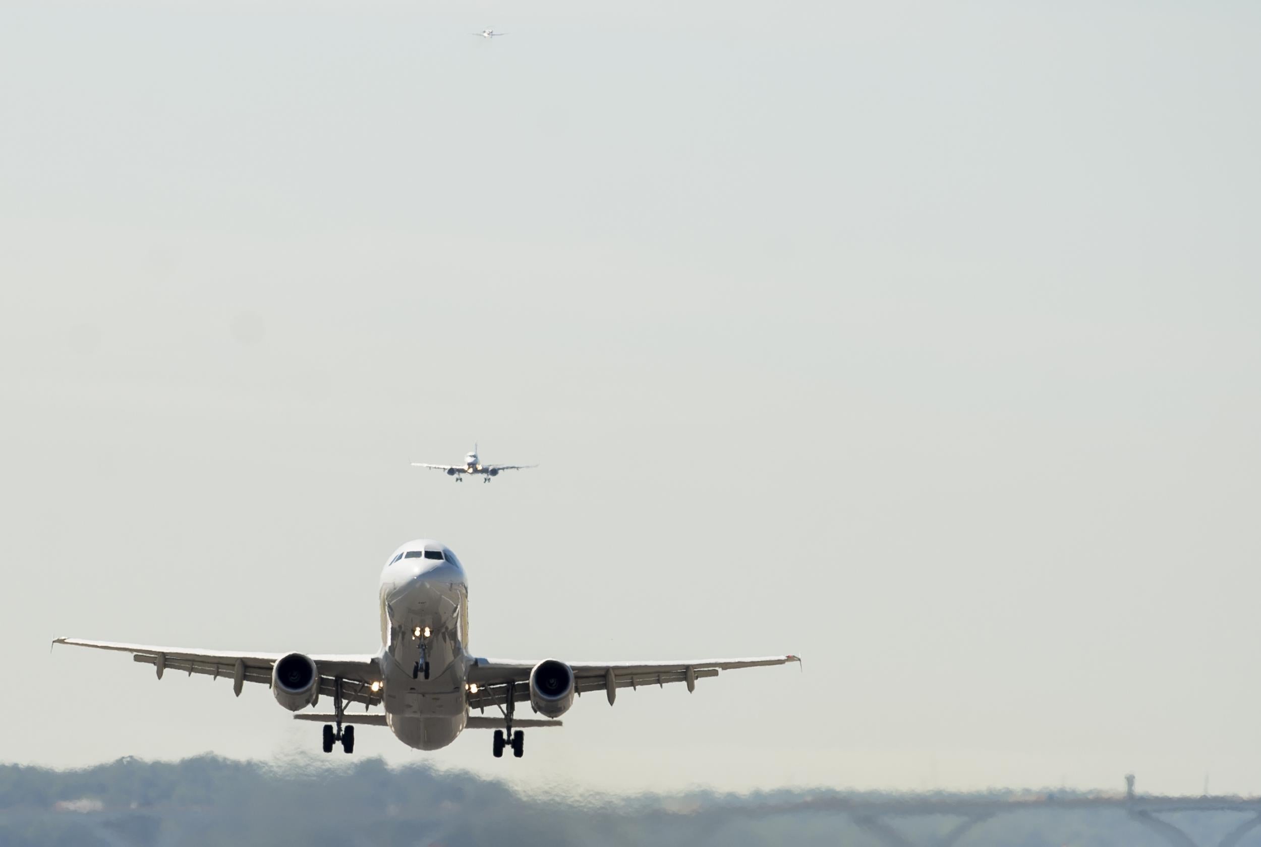 An Airbus A319 can be seen at Gatwick every 11 minutes