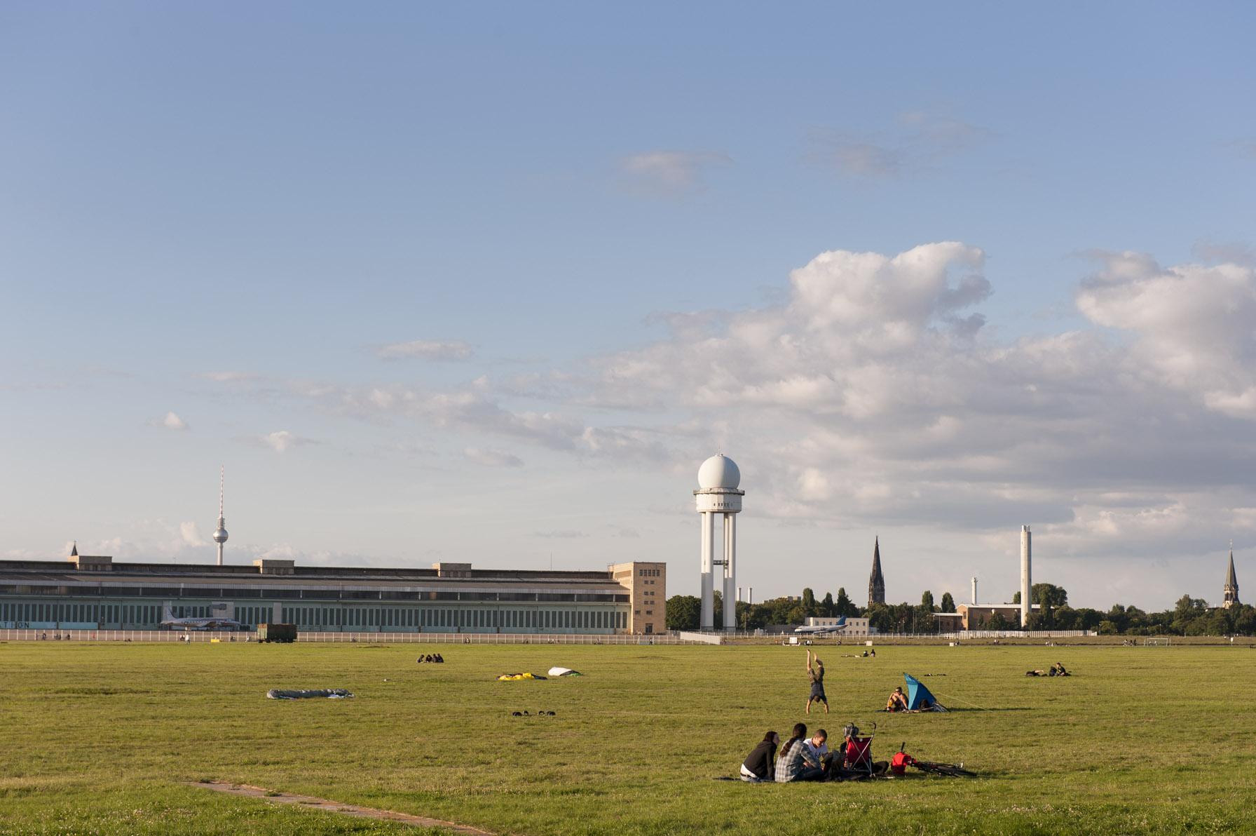 Tempelhofer Feld, a repurposed airport