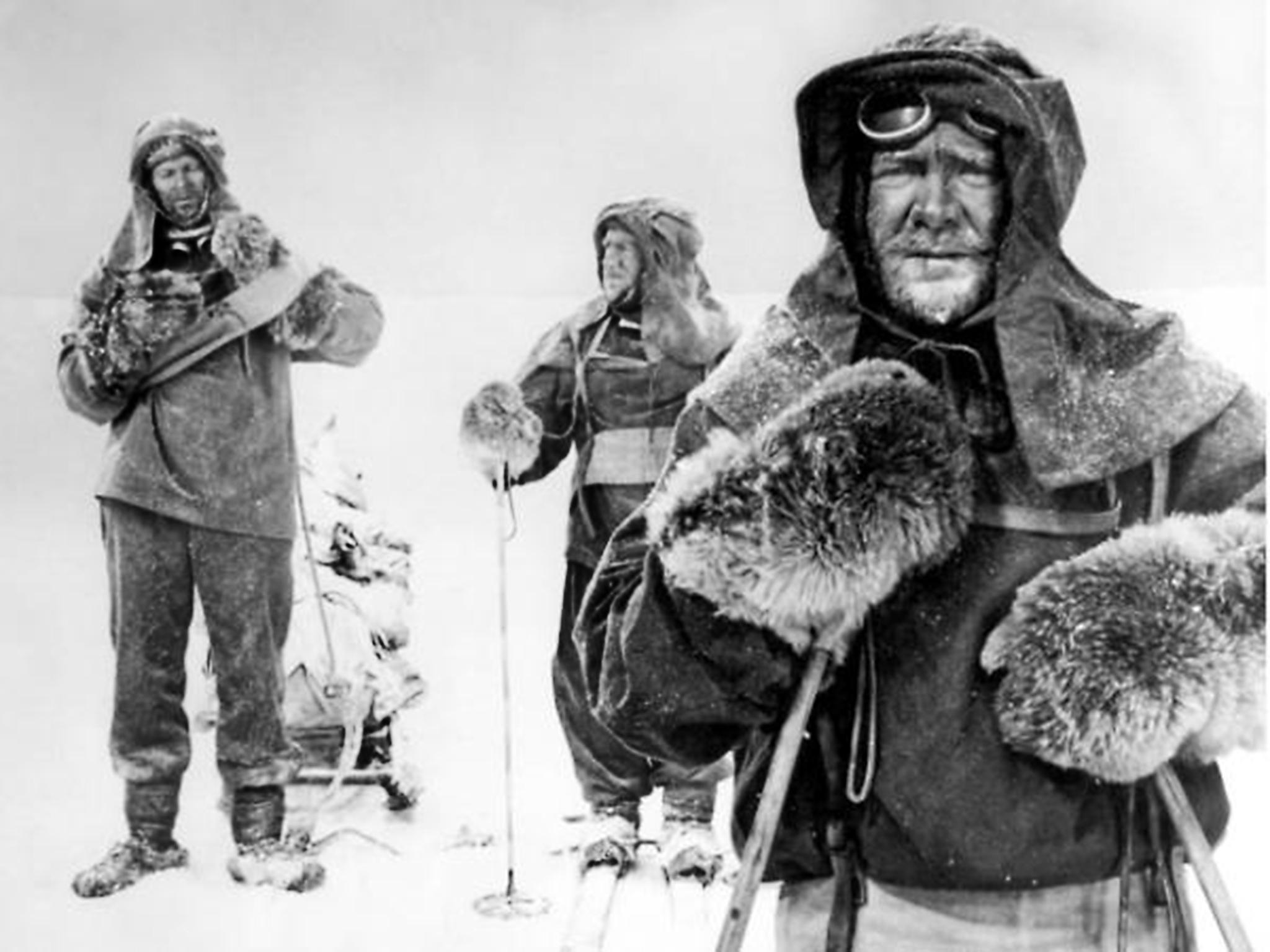 John Mills (right) stars as Captain Robert Flacon Scott in 'Scott of the Antarctic'