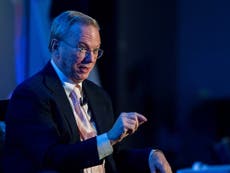 Eric Schmidt to step down as boss of Google parent company