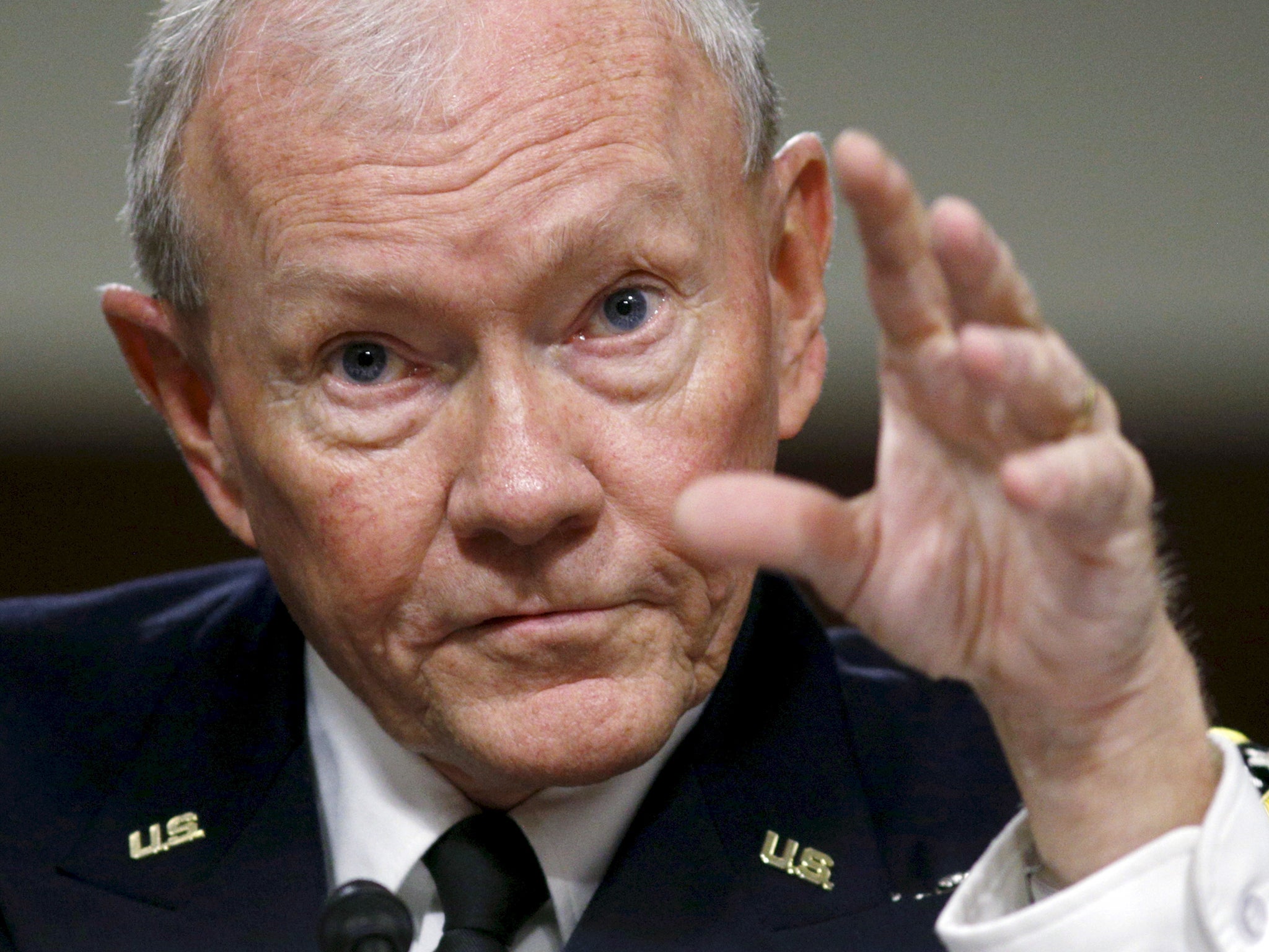 General Martin Dempsey said the hackers moved with "alarming speed"