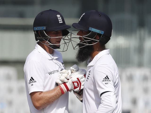 Root and Moeen steadied England's ship in Chennai