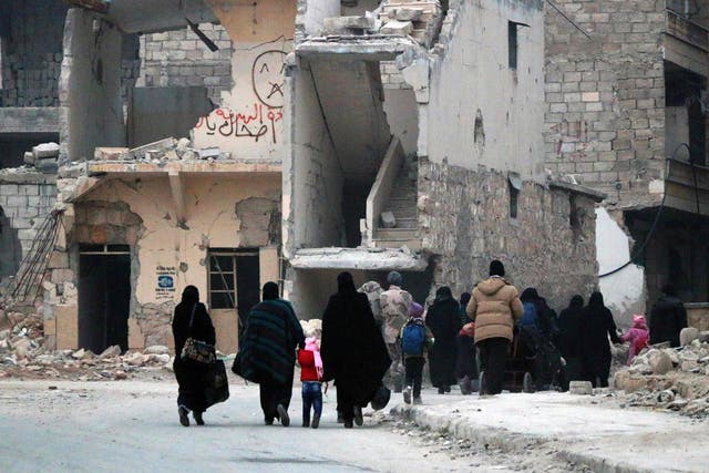 8,000 civilians, including 2,700 children, have already been evacuated from the rebel-held east