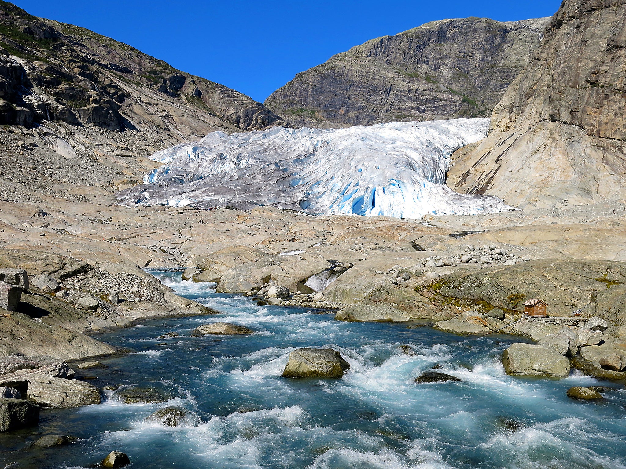 Researchers predict 1,600 glaciers in Norway could completely melt over the next 100 years, meaning only 28 glaciers would be left in the country