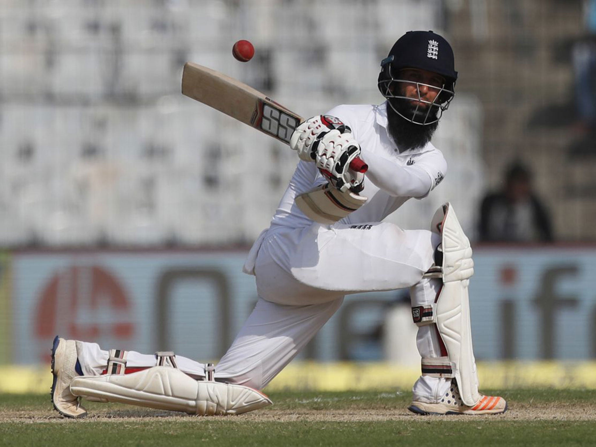 Moeen elected to take the attack to India and was rewarded with his fifth Test century