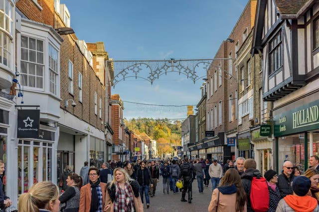 Winchester has been named the UK city with the best quality of life, according to a Halifax survey