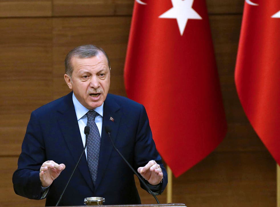 The meeting with Recep Tayyip Erdogan is likely to focus on the international effort to defeat Isis