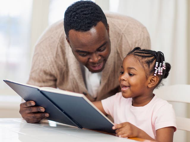 Figures report a drop from 86 per cent of parents reading with their five-year-olds to just 38 per cent with 11-year-olds