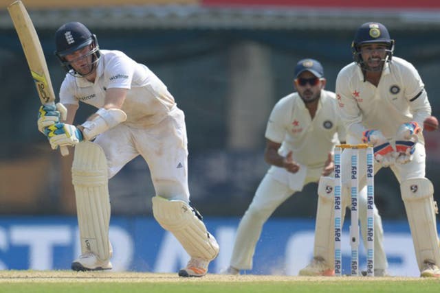 Dawson performed admirably in his first Test innings, finishing unbeaten