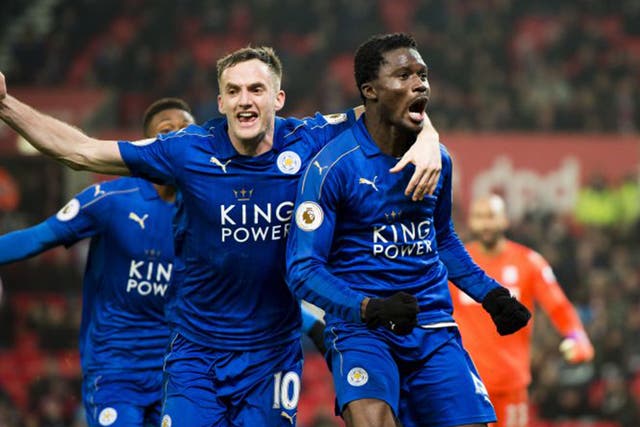 Amartey headed home to snatch an unlikely point for 10-man Leicester