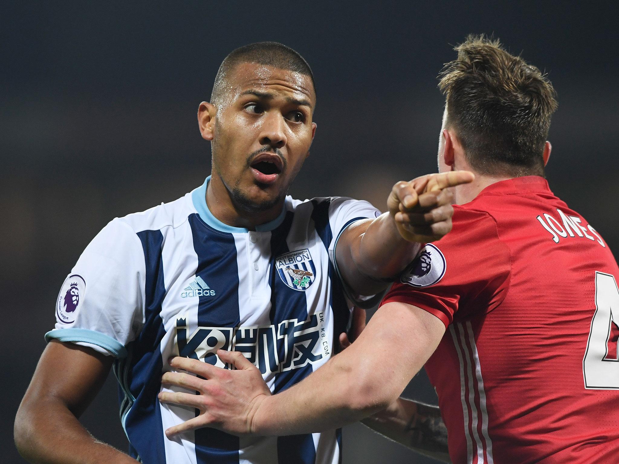 Rondon appeared to slap Rojo in the face during one of many clashes