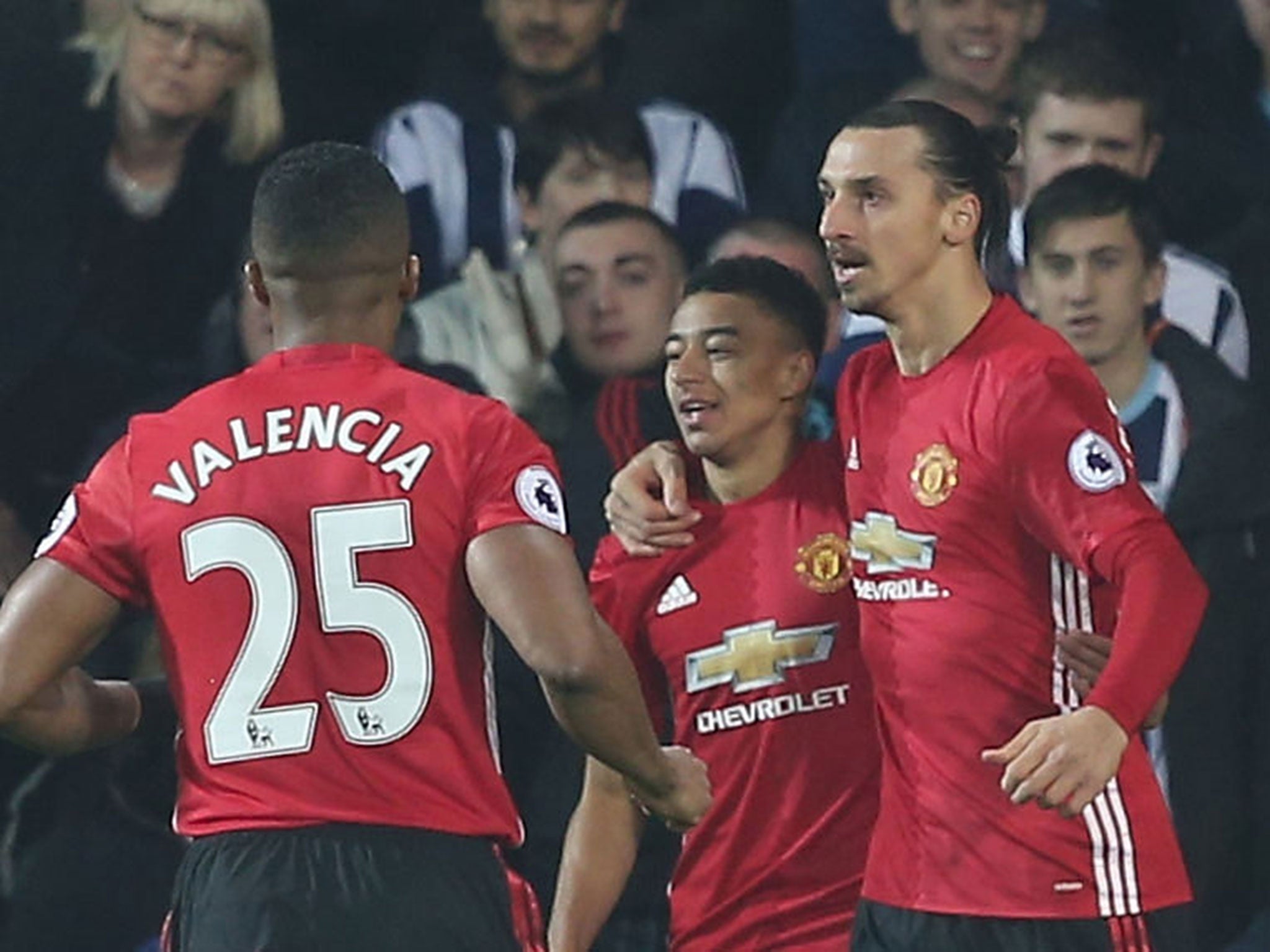 Lingard believes Ibrahimovic is helping the rest of the team to gel together