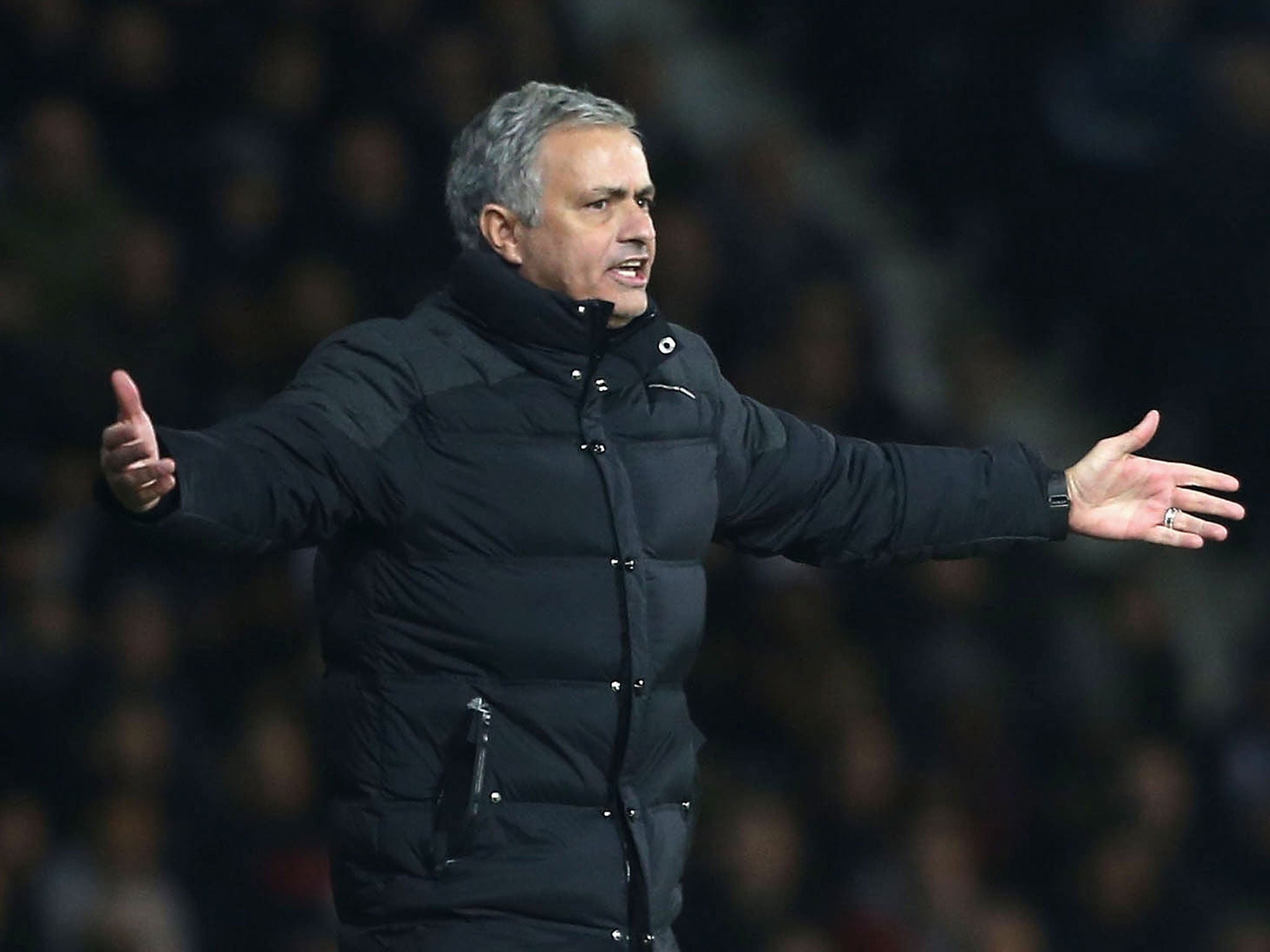 Mourinho was pleased with the way his United side performed against West Brom