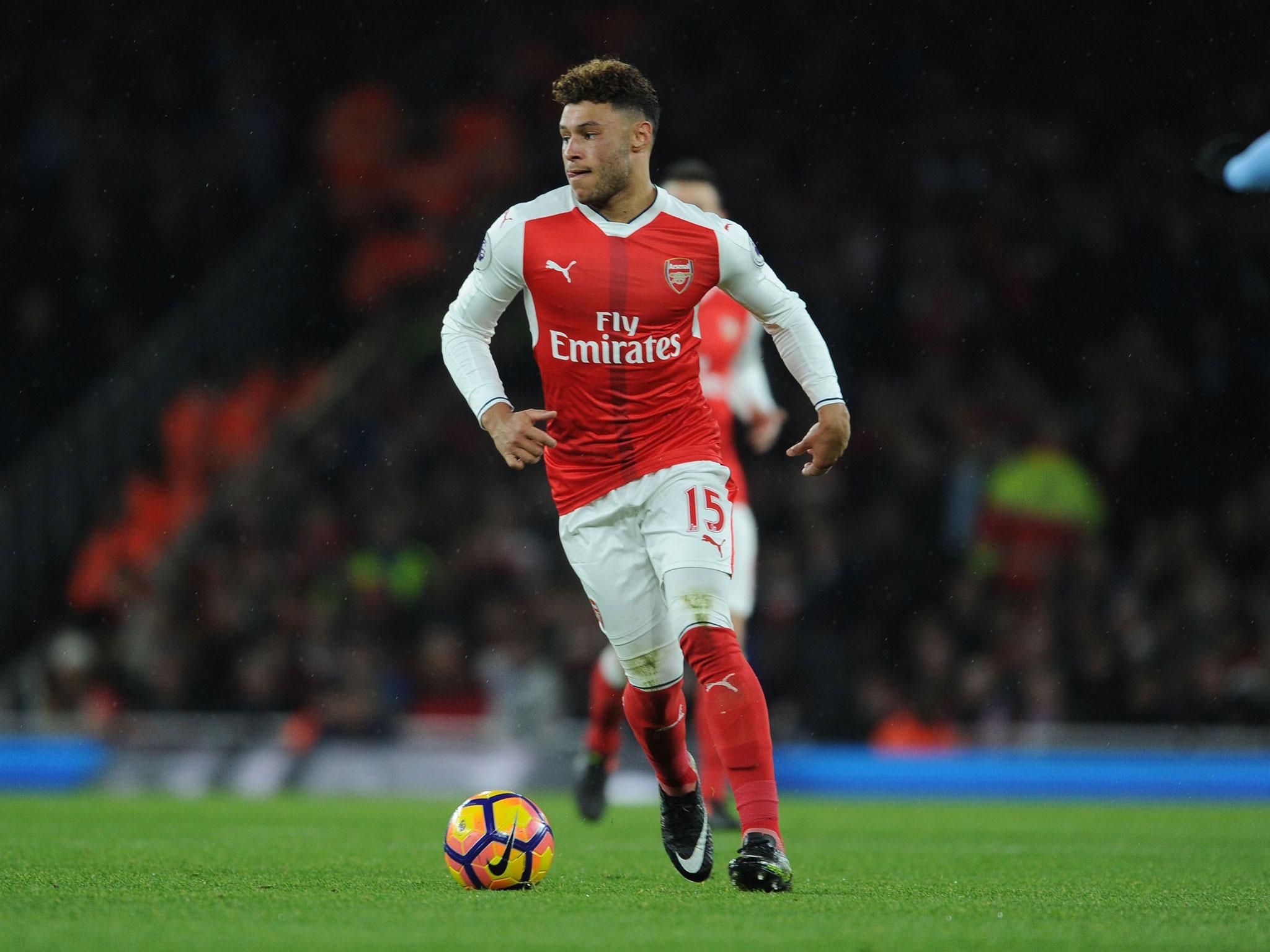 Alex Oxlade-Chamberlain is a January transfer target for Manchester City