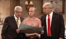 Alec Baldwin’s Trump joined by John Goodman as Rex Tillerson on SNL