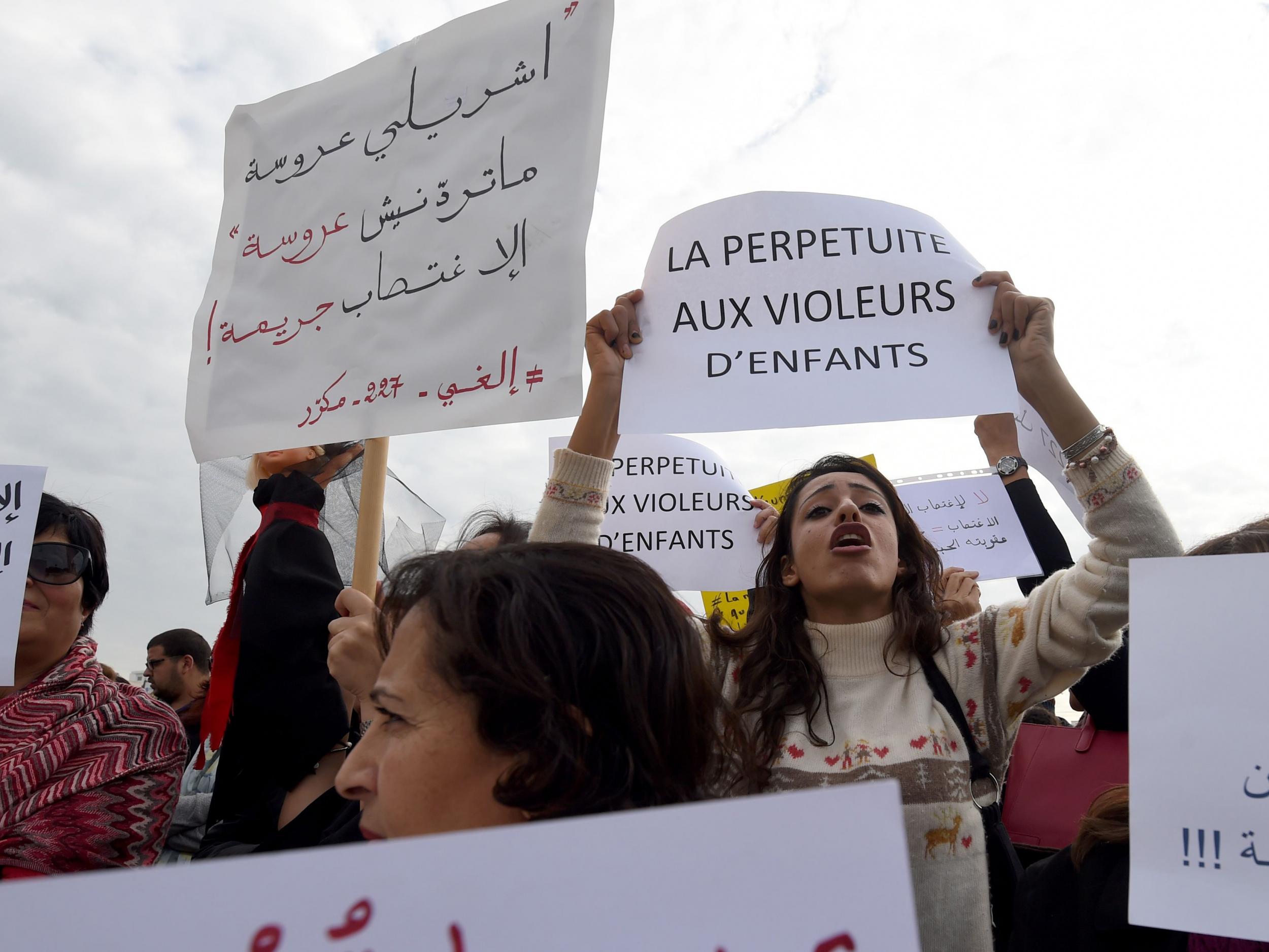 Court’s decision has enraged Tunisians who demonstrated outside parliament