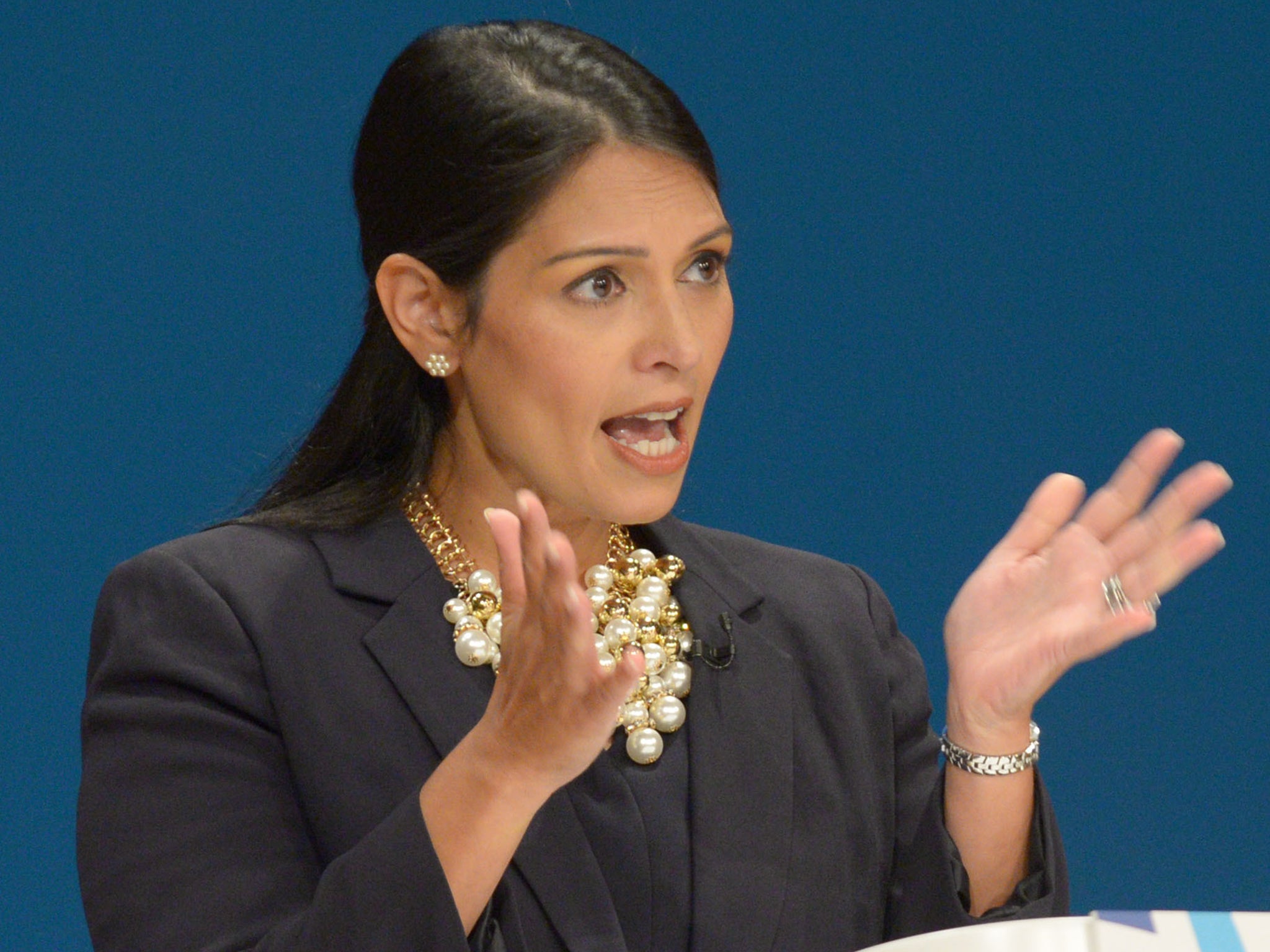 International Development Secretary Priti Patel is opposed to cutting the 0.7 per cent foreign aid target