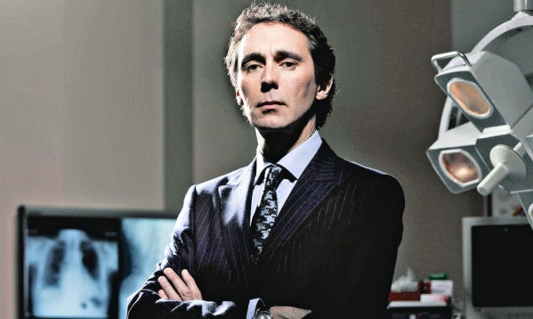 Holby City's Guy Henry provided motion capture for "Peter Cushing"