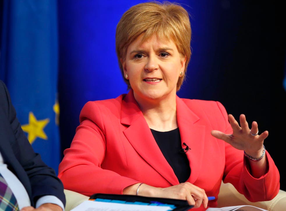 The Scottish First Minister had previously said being forced out of the single market might force her to trigger a second independence referendum