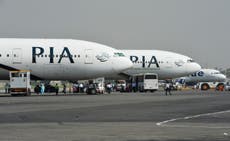 Pakistan's national airline sacrifices goat before test flight