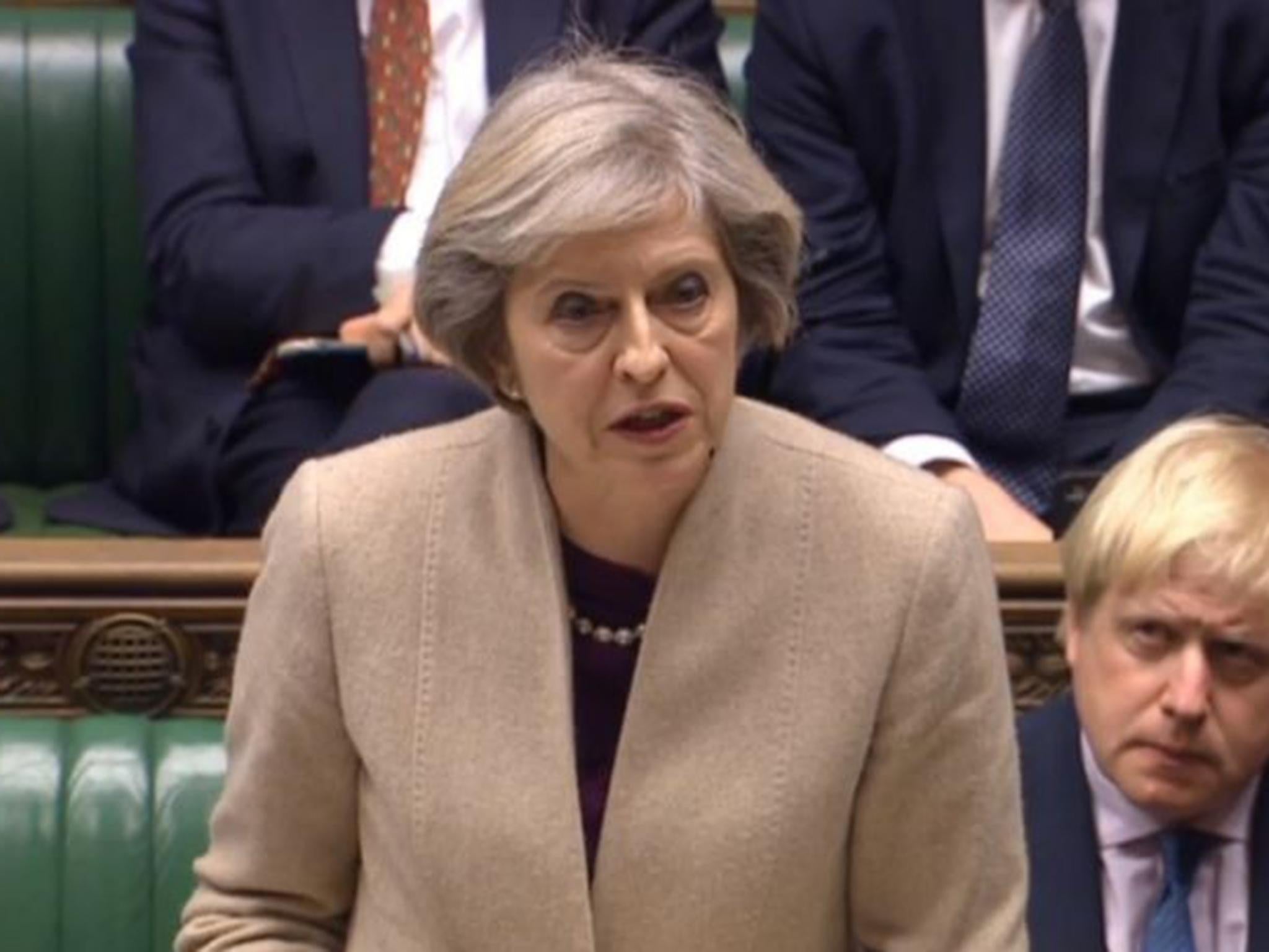 Theresa May refused to reverse David Cameron’s honours list