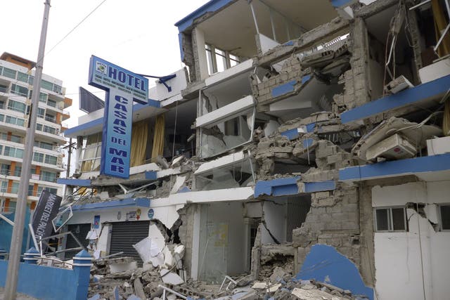 Two people were killed during the earthquake