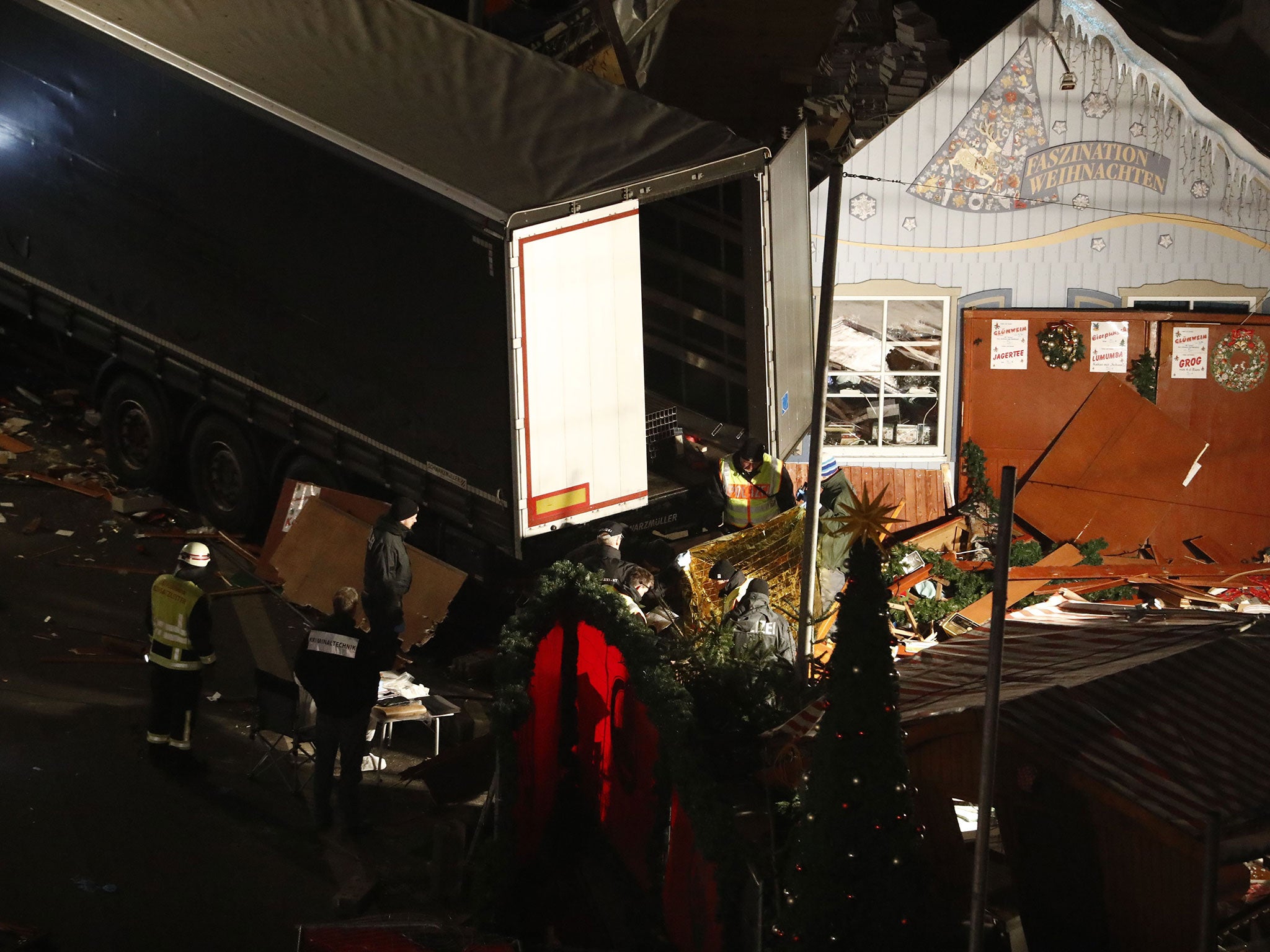 The tragedy followed a mirror incident in the French city of Nice in July Odd Andersen/AFP/Getty