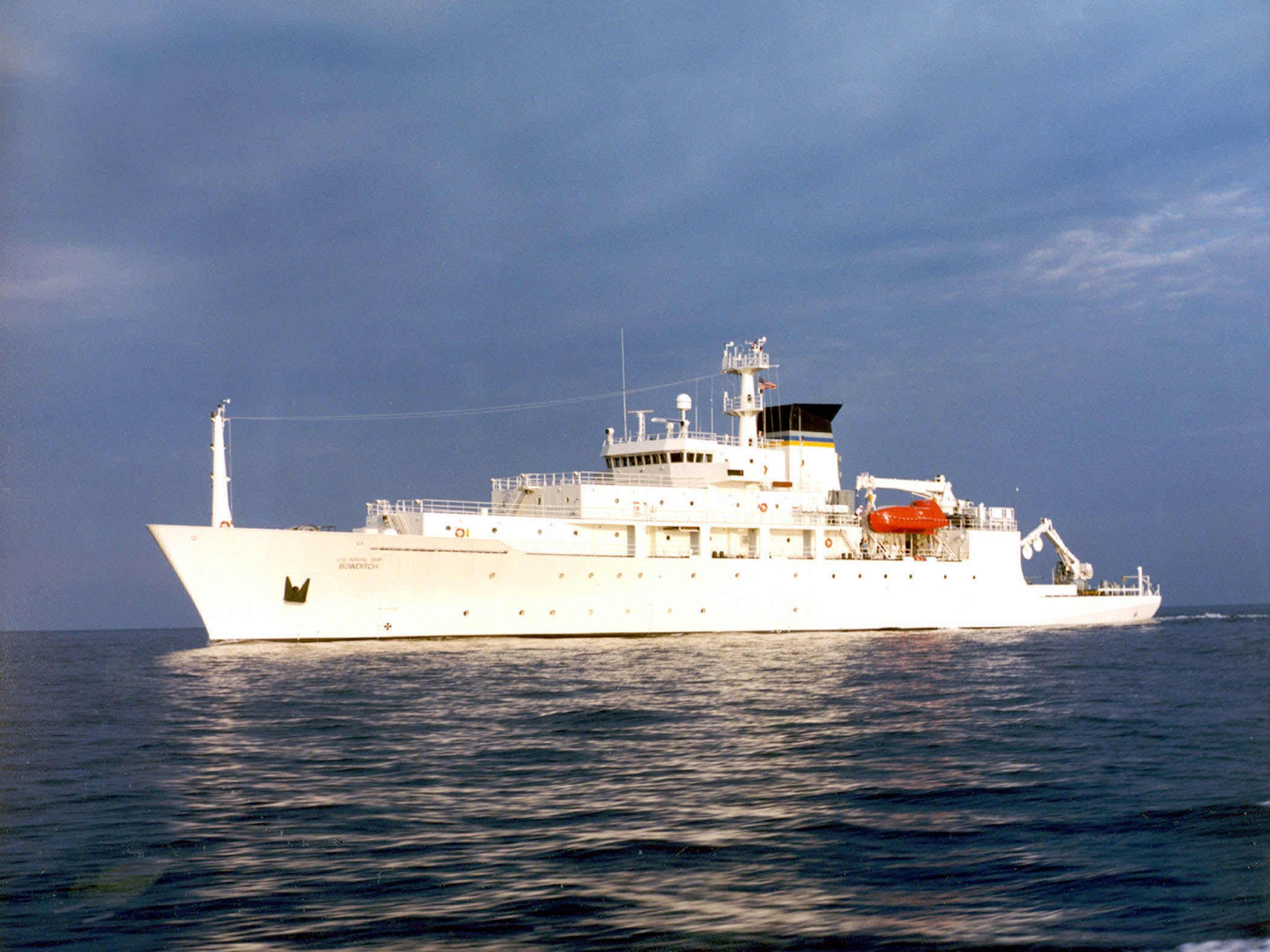 USNS Bowditch was recovering two drones last Thursday when a Chinese navy ship approached and sent out a small boat that took one of them, the Pentagon said