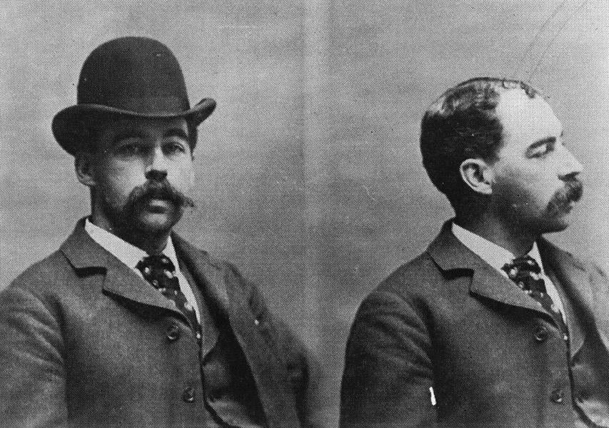 Herman Webster Mudgett, who went by the name Dr. Henry Howard Holmes or H. H. Holmes