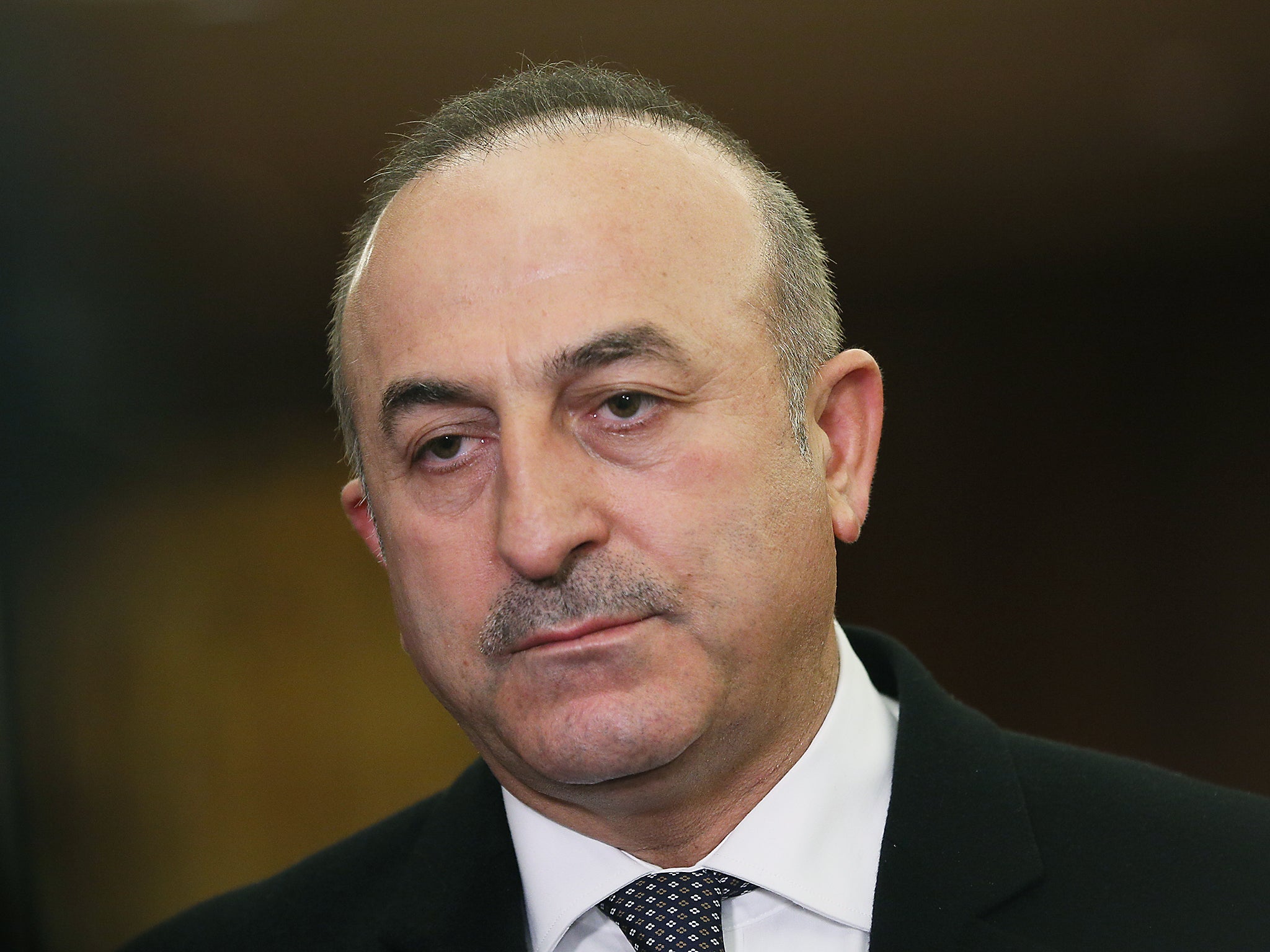 Turkey's foreign minister has been attempting to tour Europe to gather support for a constitutional referendum next month