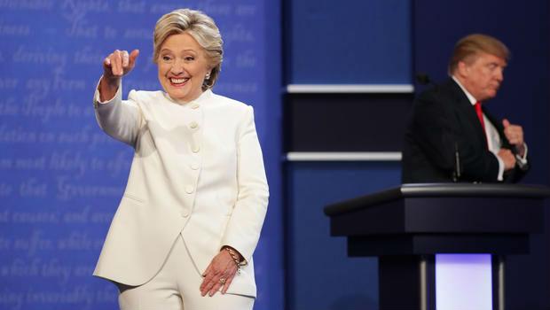 Hillary Clinton become known for wearing pantsuits during the presidential campaign