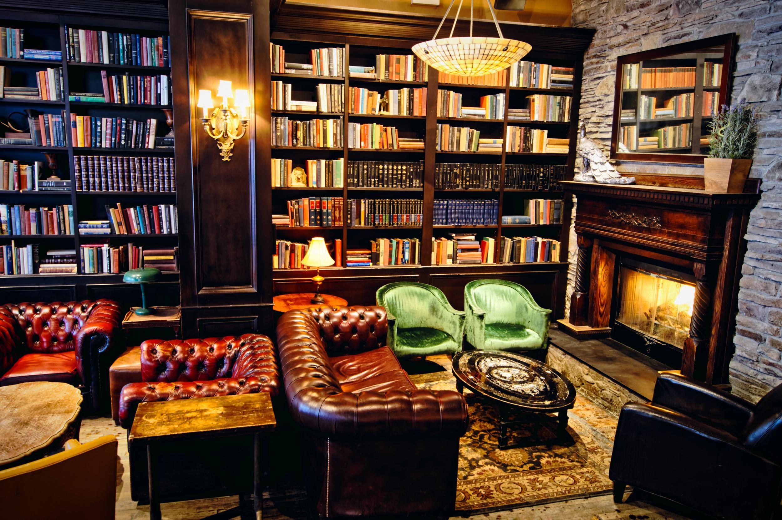 Or simply cosy up in Union Hall's inviting library room