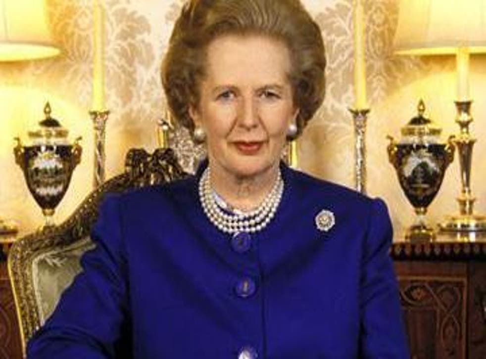 The Iron Lady: photo by Jean Guichard via Getty Images
