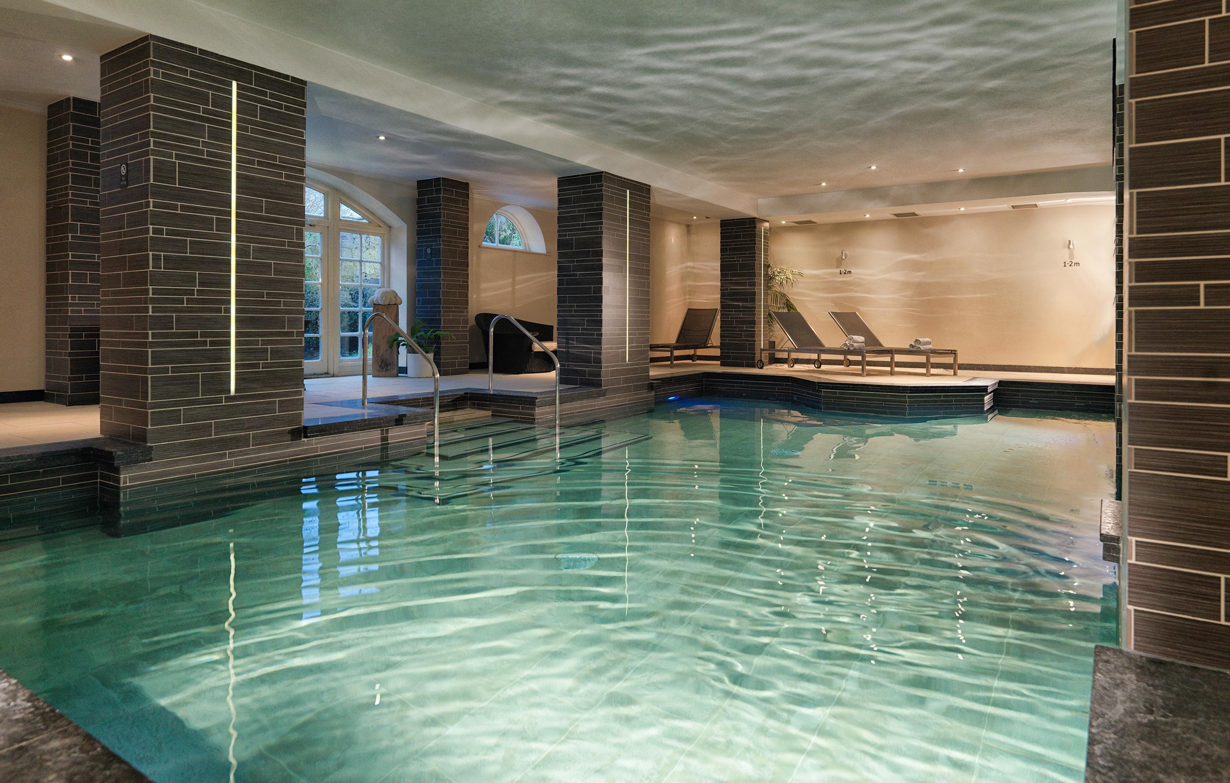 The spa at Georgian retreat Bath Priory