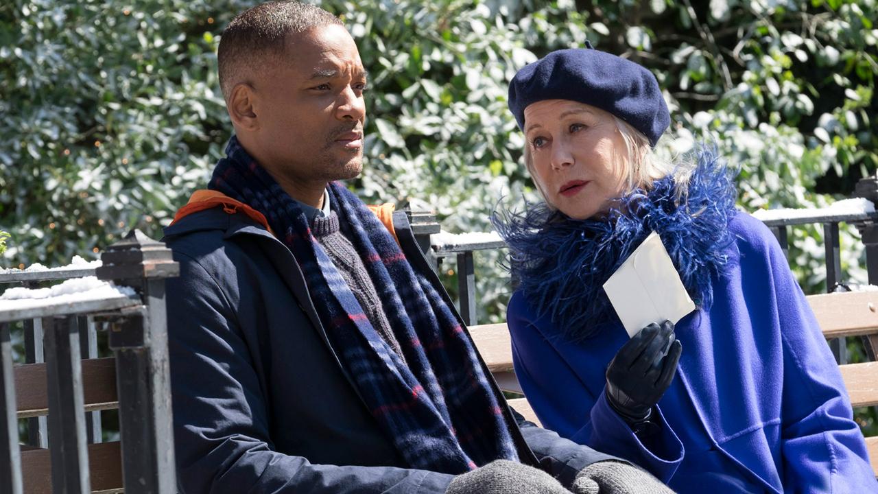 Howard (Will Smith) comes face to face with Death, in the unlikely guise of Helen Mirren